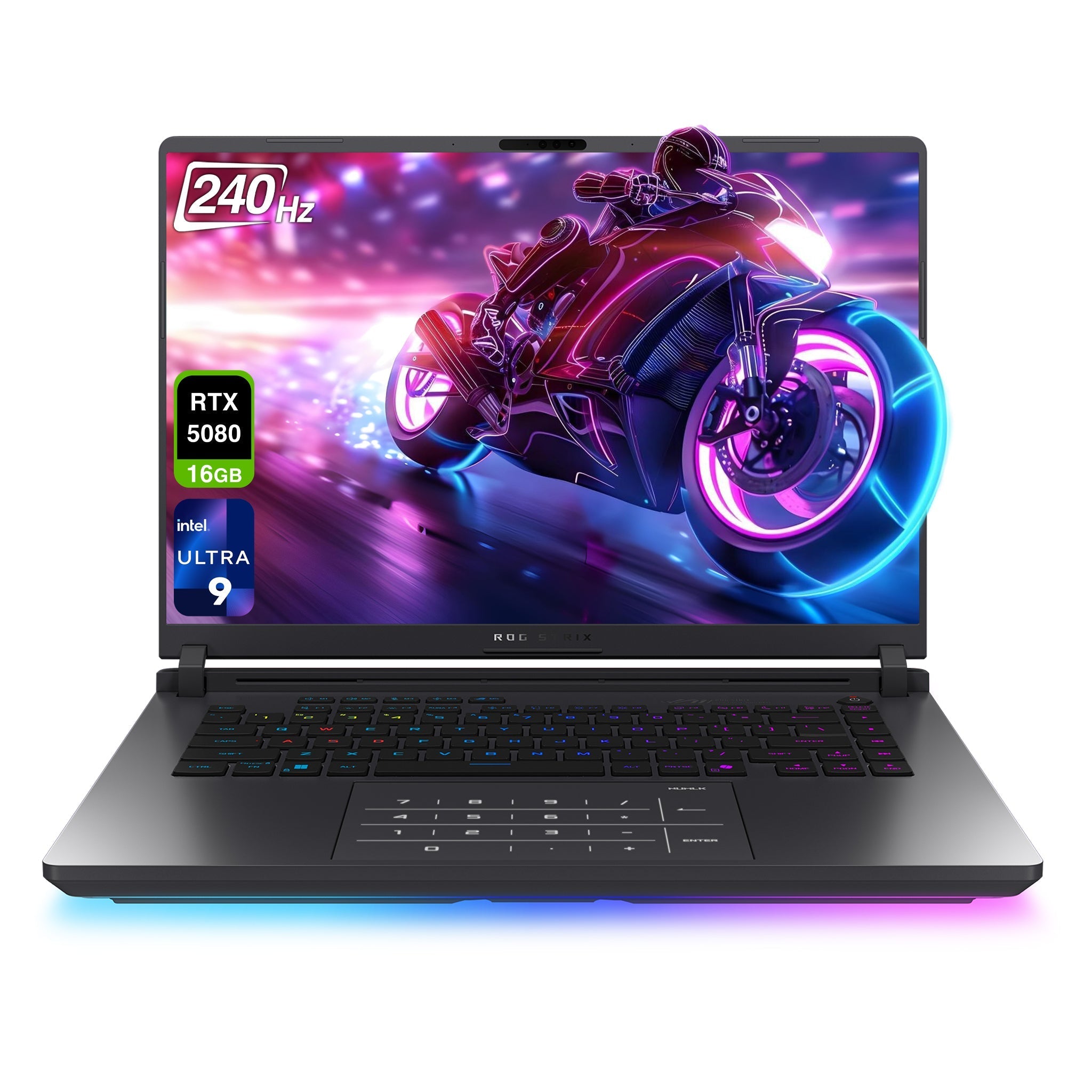 ASUS ROG Strix G16 Gaming Laptop – Ultra 9 275HX, RTX 5080, 16" 2.5K 240Hz (Used - Good) - Hubitx