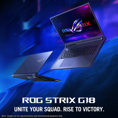 ASUS ROG Strix G18 Gaming Laptop – Ryzen 9 8940HX, RTX 5070, 18" 2.5K 240Hz - Hubitx