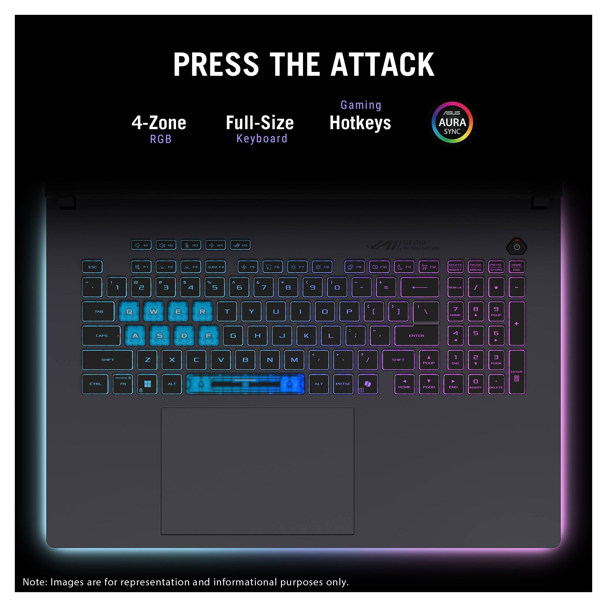 Asus ROG Strix G18 Gaming Laptop, Ultra 9-275HX, 18" 2.5K, RTX 5080,Traix MousePad - Hubitx