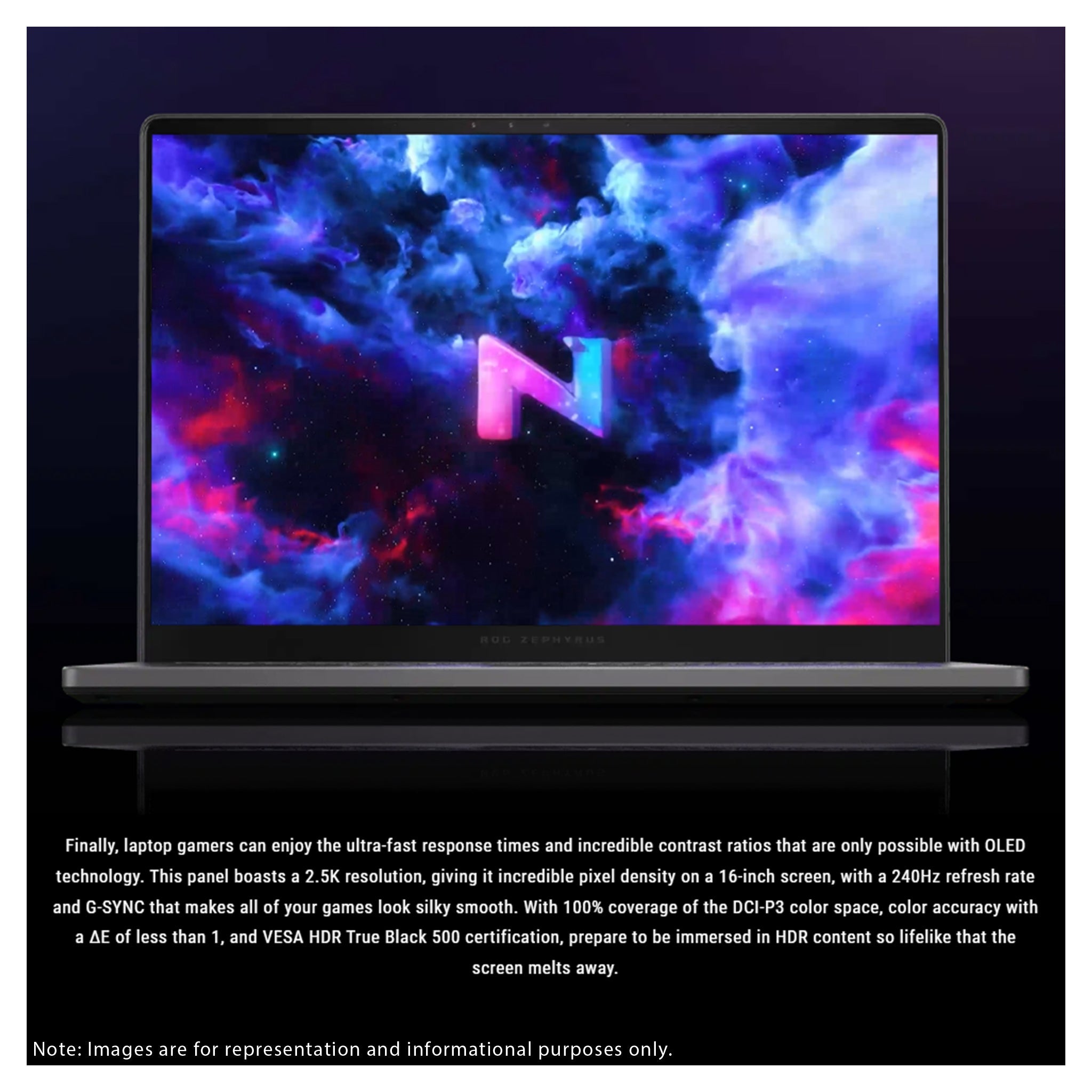 Asus ROG Zephyrus G16 Gaming Laptop, Ultra 9 285H, 16" 2.5K 240Hz, RTX 5070 +Traix MousePad - Hubitx
