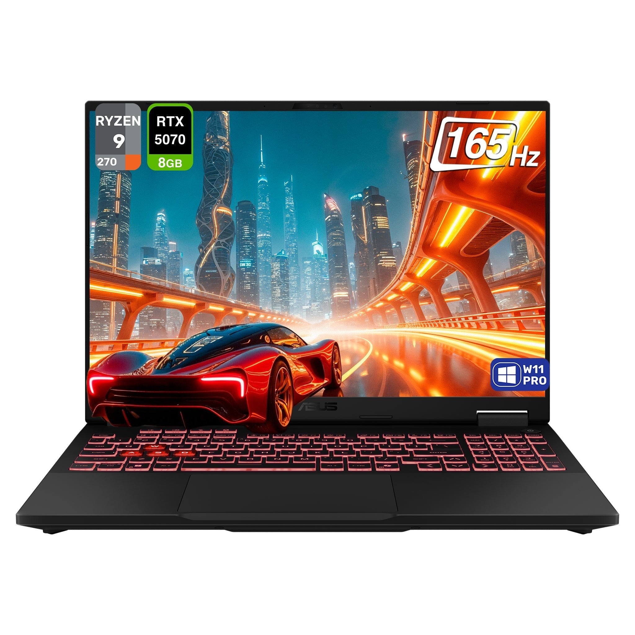 ASUS TUF A16 Copilot+ Gaming Laptop – Ryzen AI 9 270, RTX 5070, 16" 165Hz, (Used - Like New) - Hubitx