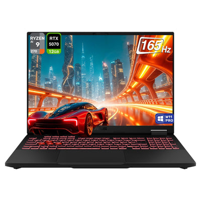 ASUS TUF A16 Copilot+ Gaming Laptop – Ryzen AI 9 270, RTX 5070, 16" FHD+ 165Hz - Hubitx