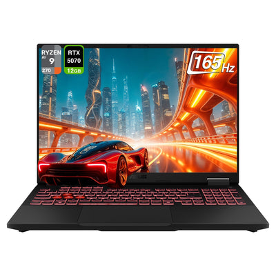 ASUS TUF A16 Copilot+ Gaming Laptop – Ryzen AI 9 270, RTX 5070, 16" FHD+ 165Hz - Hubitx