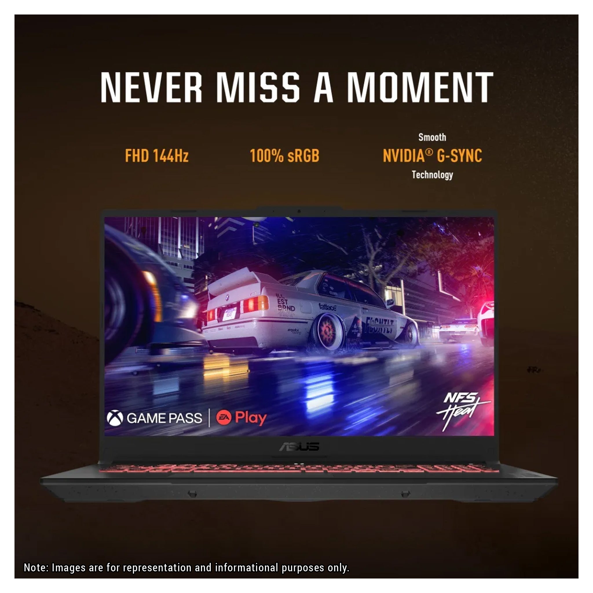 ASUS TUF A17 – Ryzen 7 7735HS, RTX 4060, 17.3" FHD 144Hz (Used - Very Good) - Hubitx