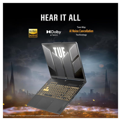ASUS TUF F16 Gaming Laptop – Core 5 210H, RTX 4050, 16" FHD+ 144Hz - Hubitx