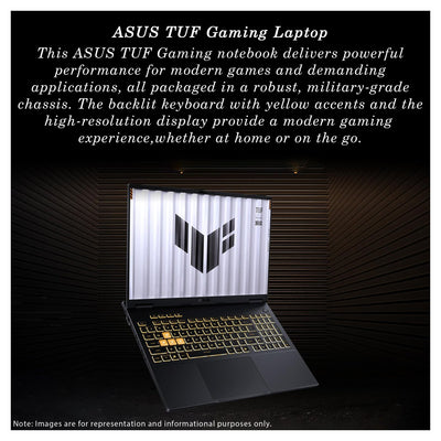 ASUS TUF F16 Gaming Laptop – i7 - 14650HX, RTX 5070, 16" WUXGA 165Hz - Hubitx