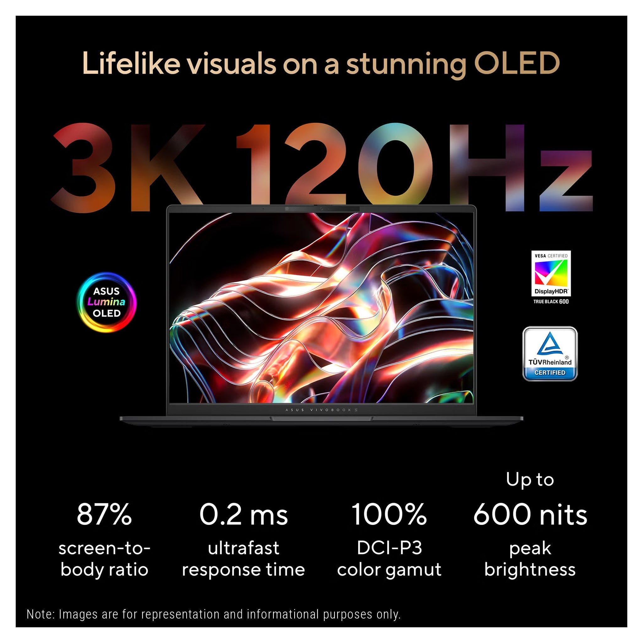 ASUS Vivobook S14 Copilot+ Laptop – Ryzen AI 9 365, 14" 3K OLED 120Hz (Used - Like - New) - Hubitx