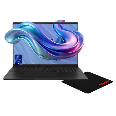 Asus Vivobook S16 Laptop, Intel Ultra 7-255H, 16" 3K 120Hz + Traix MousePad - Hubitx