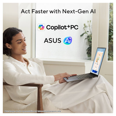 Asus Zenbook S16 Copilot+ Laptop, Ryzen AI 9-465, 16" 3K Touchscreen+Traix MousePad - Hubitx
