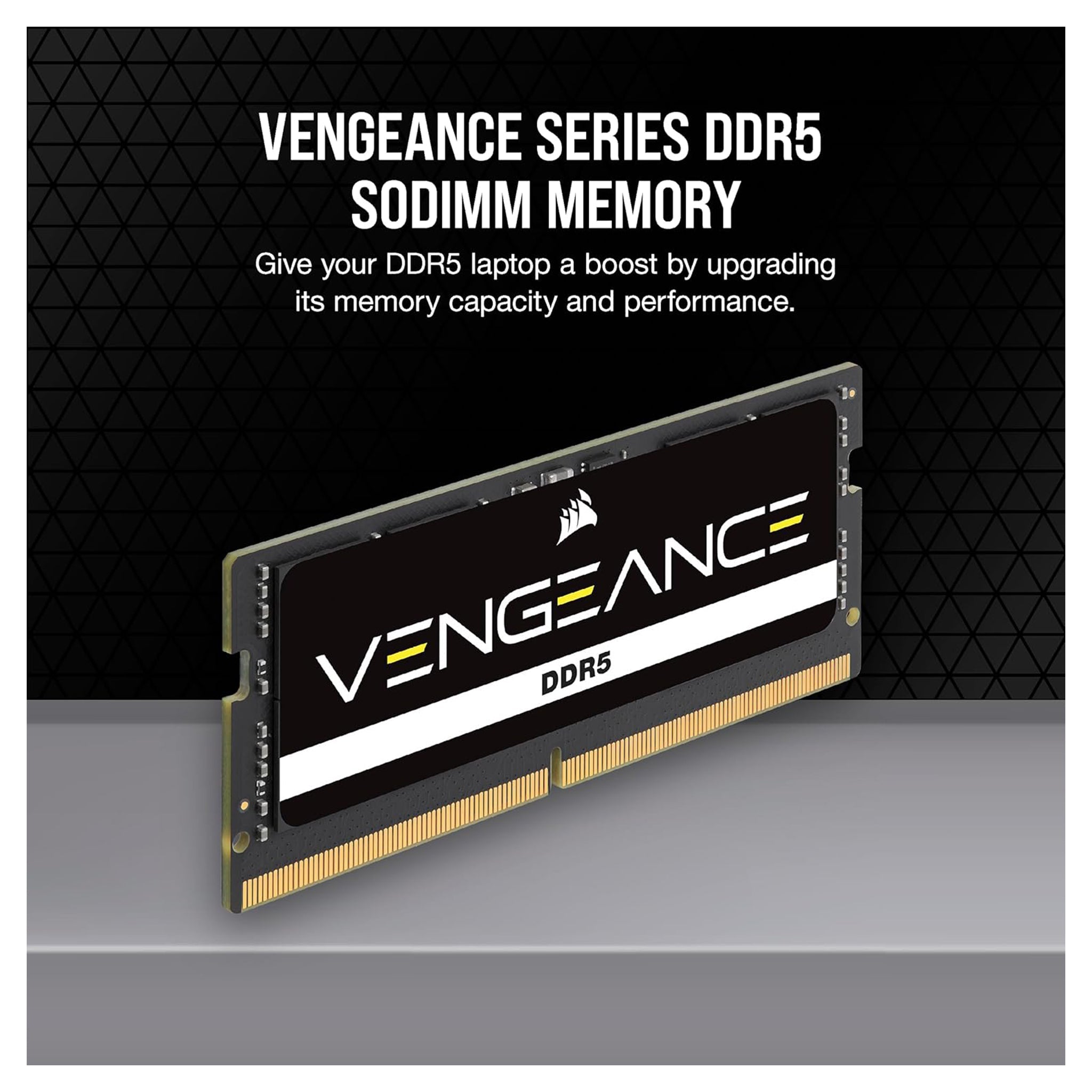 CORSAIR Vengeance SODIMM DDR5 RAM 96GB (2x48GB) 5600MHz (CMSX96GX5M2A5600C48) - Hubitx