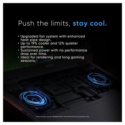 HP OMEN 16 Slim Gaming Laptop, Ultra 9 - 285H, 16" WQXGA 240Hz, RTX 5070 + Traix Mousepad - Hubitx