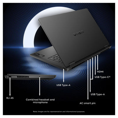 HP OMEN 17 Gaming Laptop, Ryzen AI 7 - 350, 17.3" QHD 240Hz, RTX 5070 + Traix Mousepad - Hubitx