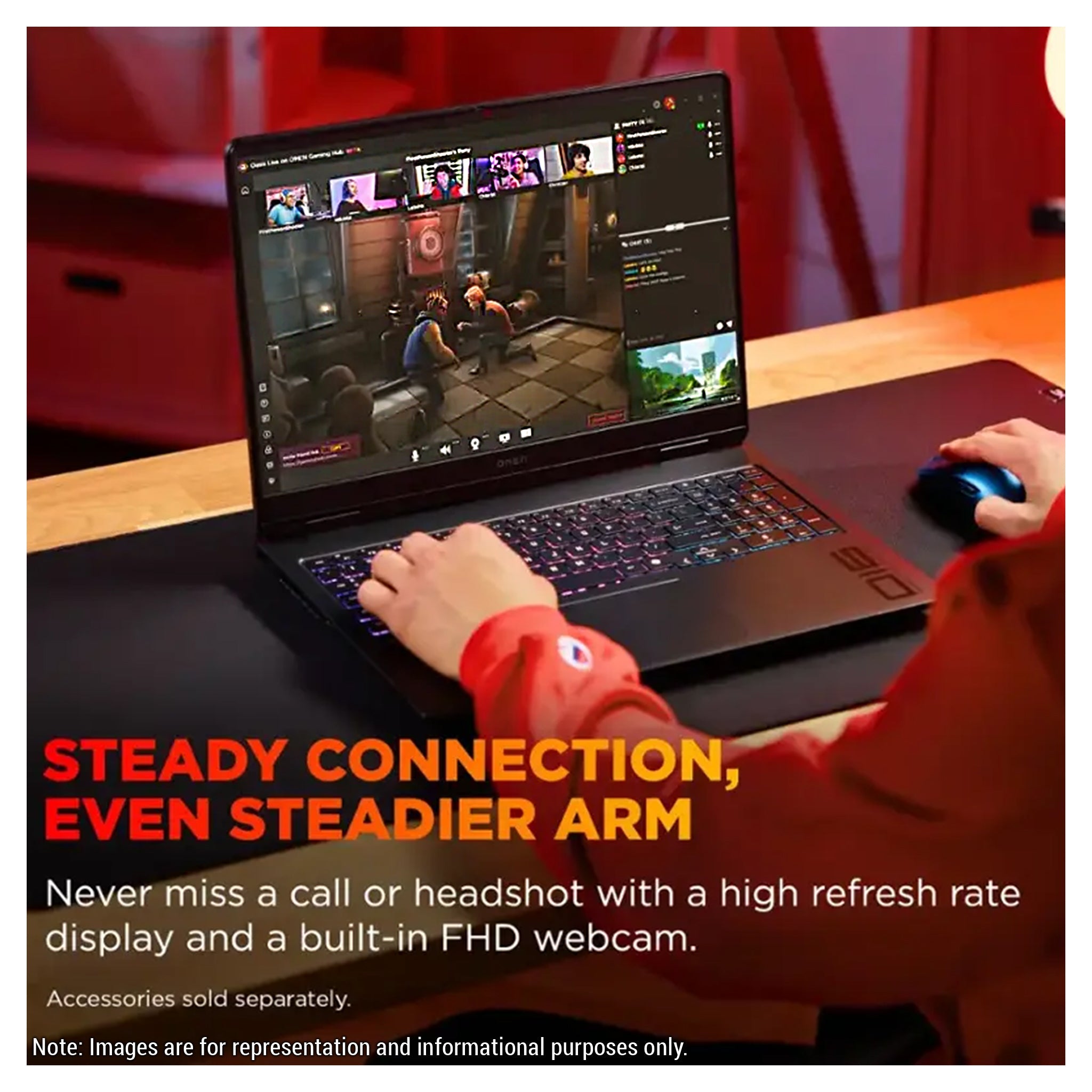 HP OMEN Gaming Laptop – Ryzen 9 8940HX, RTX 5060, 16" 2K 144Hz (Used - Like New) - Hubitx
