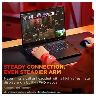 HP OMEN Gaming Laptop – Ryzen 9 8940HX, RTX 5060, 16" WUXGA 144Hz - Hubitx
