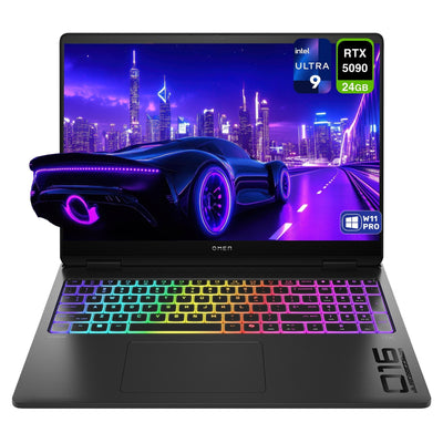 HP OMEN MAX Gaming Laptop – Ultra 9 - 275HX, RTX 5090, 16" WUXGA 165Hz - Hubitx