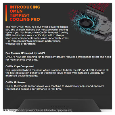 HP OMEN MAX Gaming Laptop – Ultra 9 - 275HX, RTX 5090, 16" WUXGA 165Hz - Hubitx