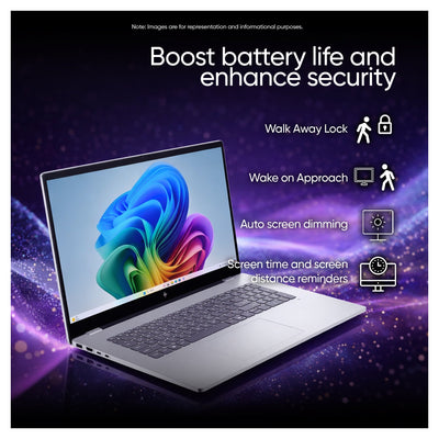 HP OmniBook 7 Copilot+ Laptop, Ultra 9 - 288V, 17.3" FHD Touchscreen, RTX 4050 + Traix MousePad - Hubitx