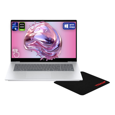 HP OmniBook 7 Copilot+ Laptop, Ultra 9 - 288V, 17.3" FHD Touchscreen, RTX 4050 + Traix MousePad - Hubitx