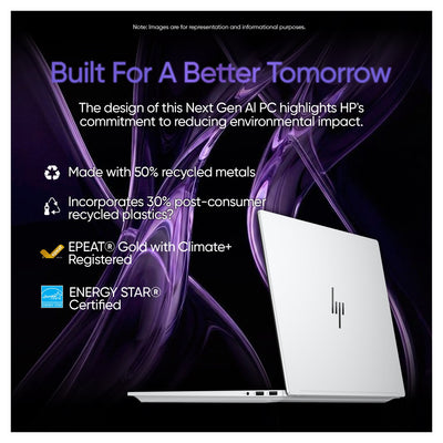 HP OmniBook 7 Copilot+ Laptop, Ultra 9 - 288V, 17.3" FHD Touchscreen, RTX 4050 + Traix MousePad - Hubitx