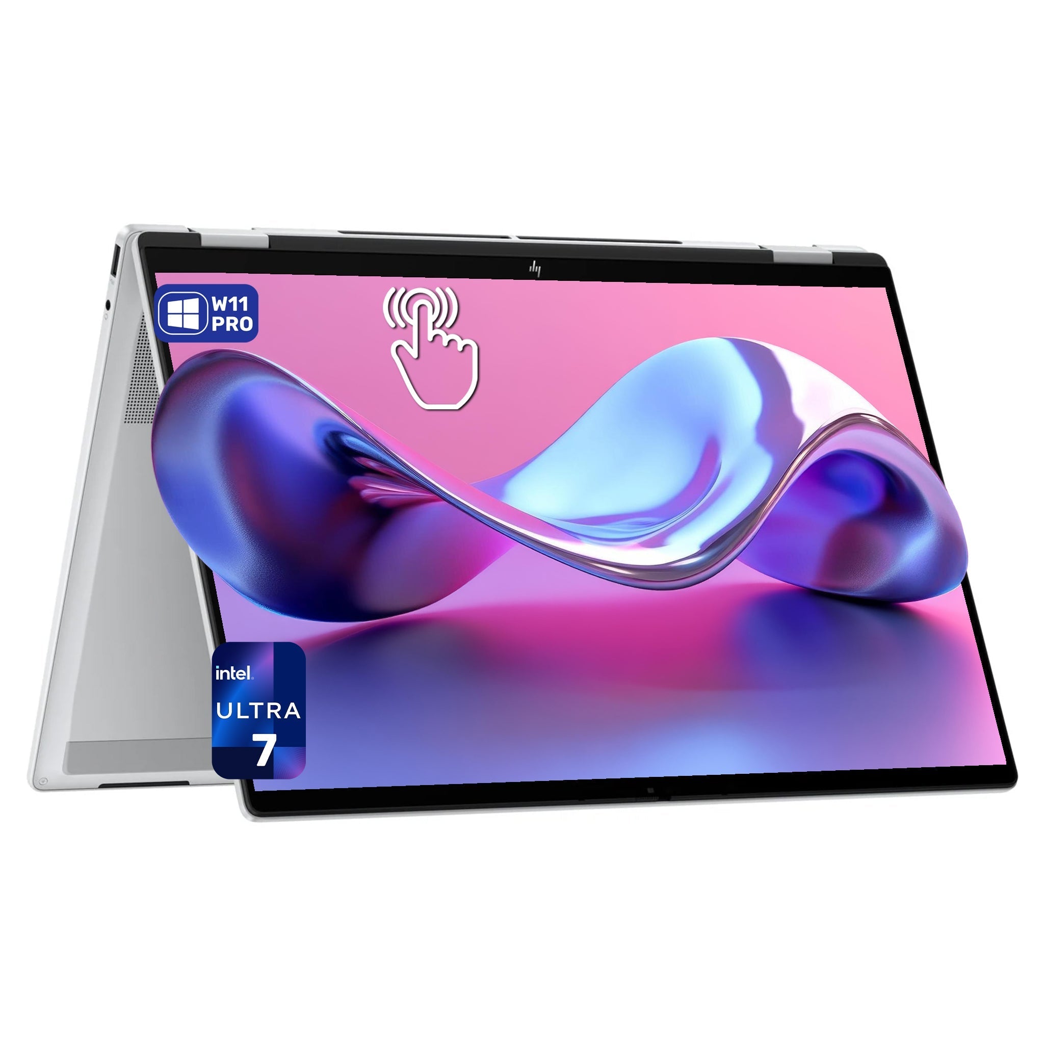 HP OmniBook 7 Flip Copilot+ AI Laptop – Ultra 7 258V, 16" 3K OLED Touch (Used - Like New) - Hubitx