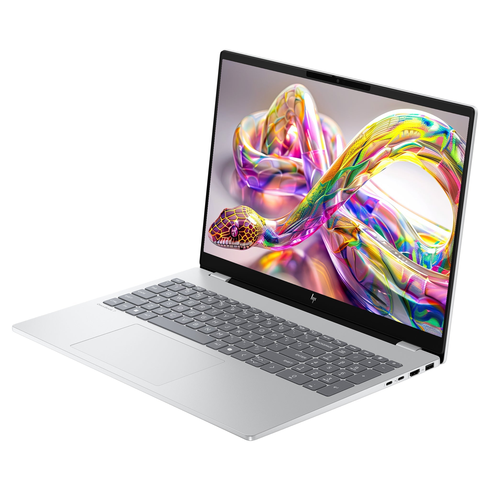 HP OmniBook 7 Laptop – Intel Core 9 270H, 16" 2K OLED 120Hz Touchscreen, Gray - Hubitx