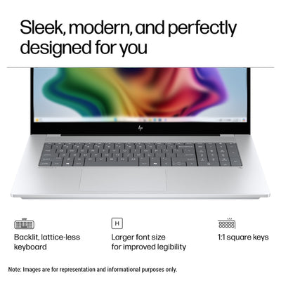 HP OmniBook X Copilot+ Laptop – Ultra 7 258V, 17.3" FHD Touchscreen - Hubitx