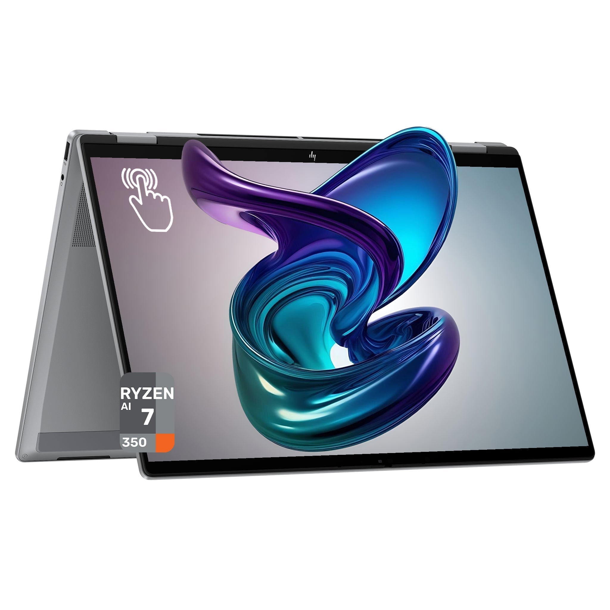 HP OmniBook X Flip 2 - in - 1 Copilot+ Laptop – Ryzen AI 7 350, 16" 2K Touchscreen, (Used - Like New) - Hubitx