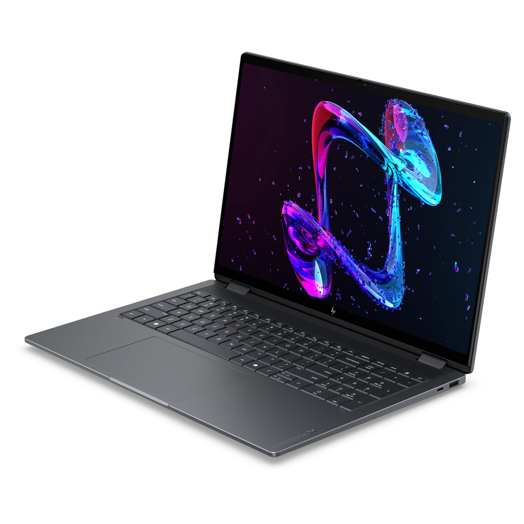 HP OmniBook X Flip 2 - in - 1 Laptop, Ultra 9 - 386H, 16" 3K (2880x1800) Touchs + Traix MousePad - Hubitx
