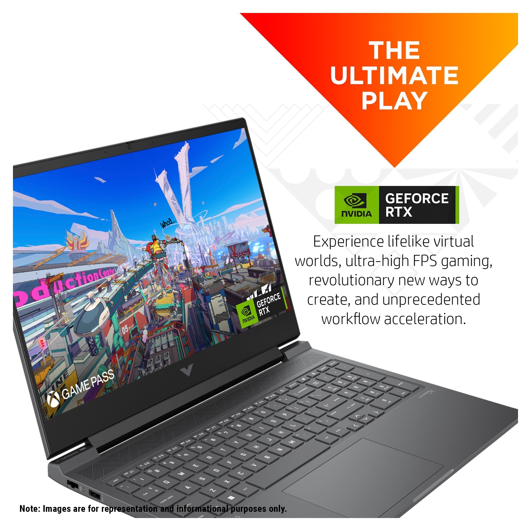 HP Victus Gaming Laptop – Ryzen 7 8845HS, RTX 4070, 16.1" FHD (Used - Like New) - Hubitx
