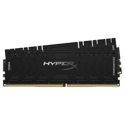 HyperX 64GB (2×32GB) DDR4 Performance Memory Kit – Black Heat Spreader (Used - Very Good) - Hubitx