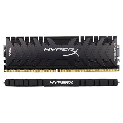 HyperX 64GB (2×32GB) DDR4 Performance Memory Kit – Black Heat Spreader (Used - Very Good) - Hubitx