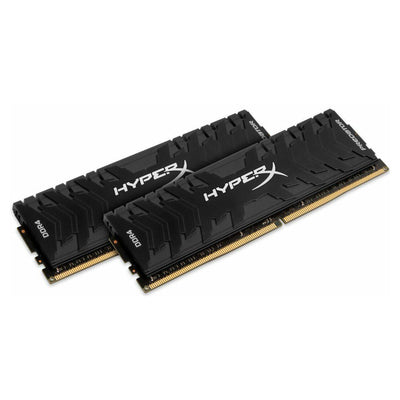 HyperX 64GB (2×32GB) DDR4 Performance Memory Kit – Black Heat Spreader (Used - Very Good) - Hubitx