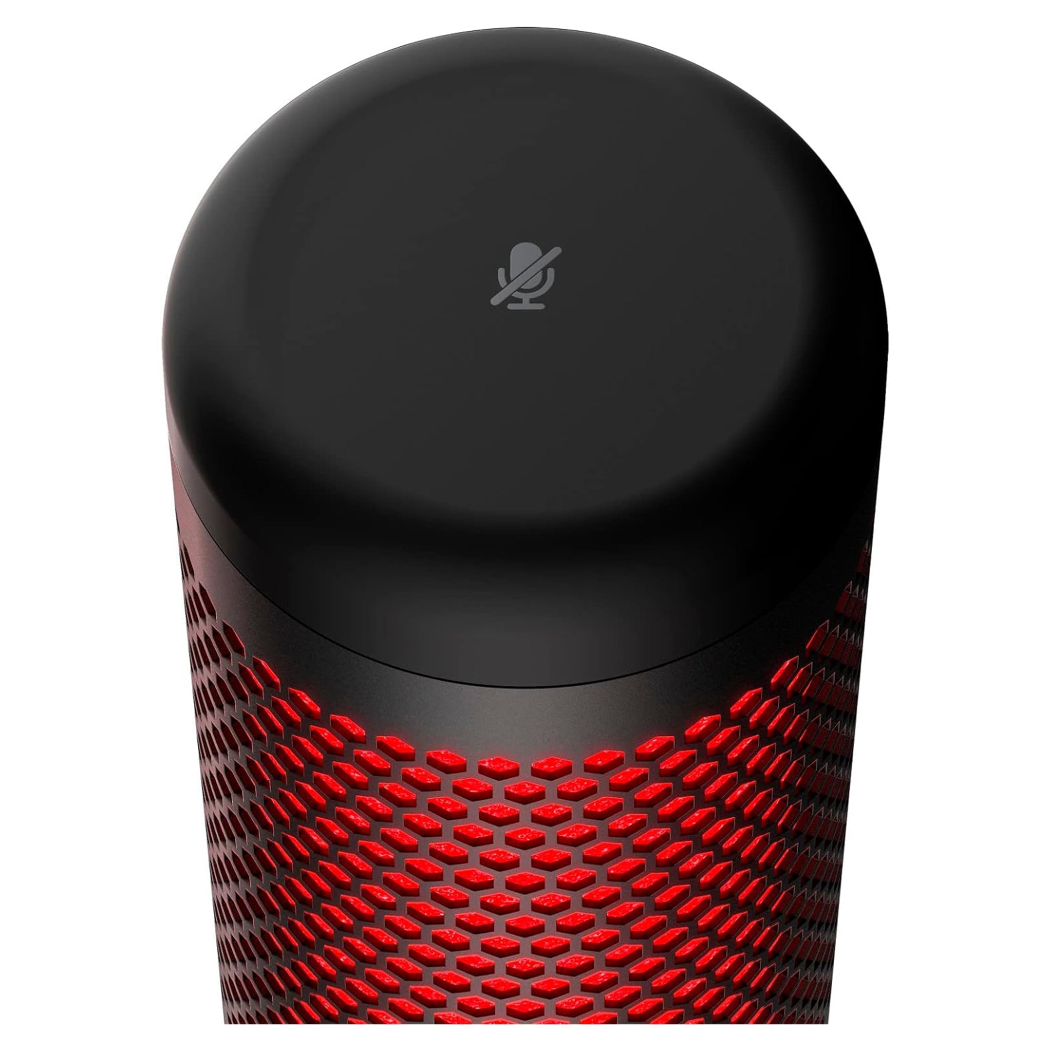 HyperX QuadCast USB Gaming Microphone – Red LED Lighting, Multi - Pattern Recording - Hubitx