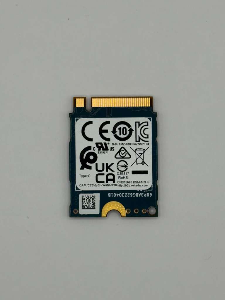 KIOXIA BG6 1TB NVMe PCIe Gen4 SSD M.2 2230 – KBG60ZNS1T02 - Hubitx