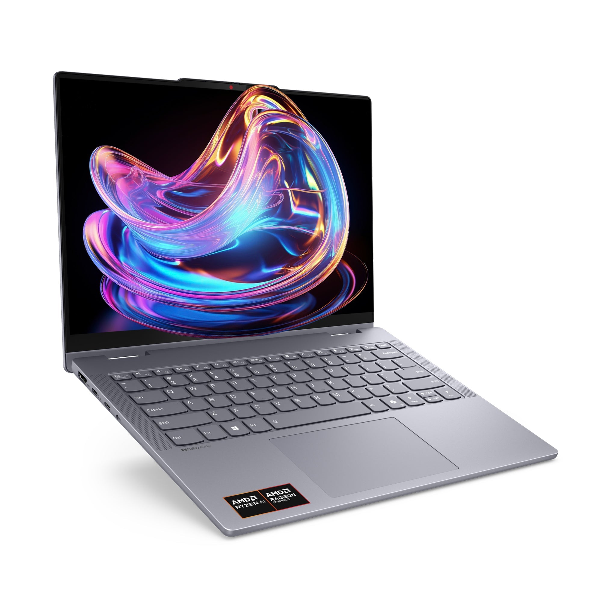 Lenovo IdeaPad 5 2 - in - 1 Copilot+ Laptop, AMD Ryzen AI 7 - 350, 14" WUXGA Touchscreen + Traix Mousepad - Hubitx