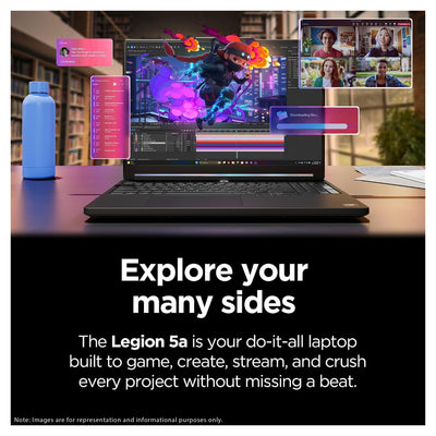 Lenovo Legion 5 Gaming Laptop, AMD Ryzen 7-250, 15.3" WQXGA, RTX5060 - Hubitx
