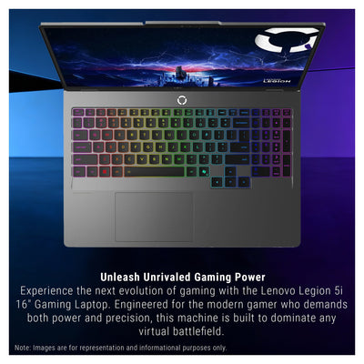 Lenovo Legion 5i Gaming Laptop, Ultra 9 - 275HX, 16" WQXGA (2560x1600), RTX 5060 - Hubitx
