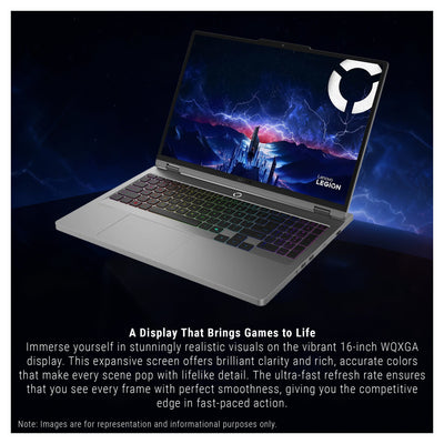 Lenovo Legion 5i Gaming Laptop, Ultra 9 - 275HX, 16" WQXGA (2560x1600), RTX 5060 - Hubitx