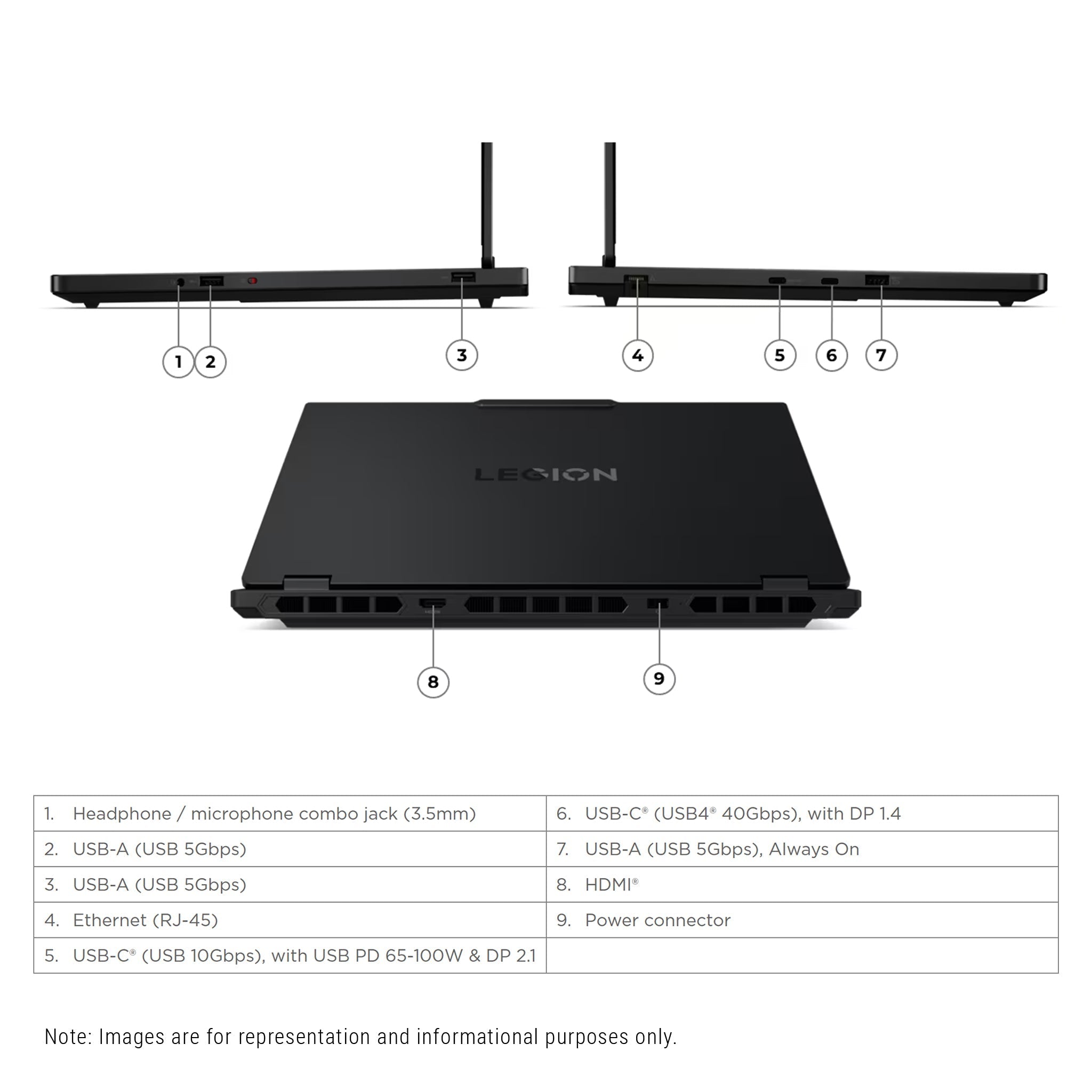 Lenovo Legion 5i Gen 10 Gaming Laptop – i7 - 14700HX, RTX 5060, 15.1" WQXGA - Hubitx