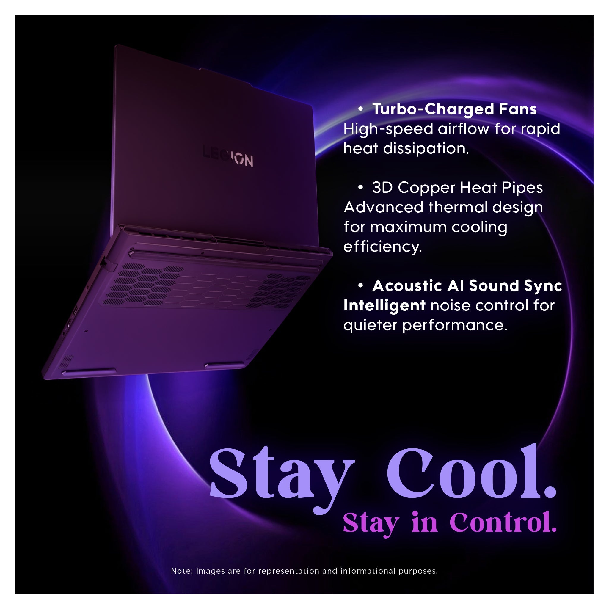 Lenovo Legion Pro 5 Gaming Laptop, AMD Ryzen 7 - 8745HX, 16" 2.5K 165Hz, RTX 5060 + Traix Mousepad - Hubitx