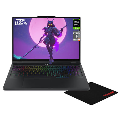Lenovo Legion Pro 5 Gaming Laptop, Ryzen 9-9955HX, 16" WQXGA 165Hz, RTX 5070 + Traix MousePad - Hubitx