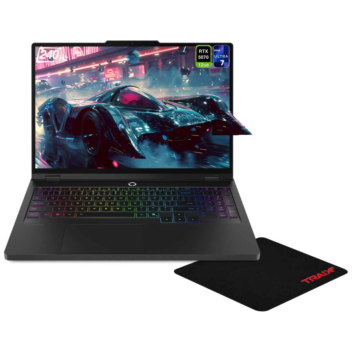 Lenovo Legion Pro 5i Gaming Laptop, Ultra 7-251HX, 16" (2560x1600), G-Force RTX 5070, 24-Zone RGB Backlit, W11 Home + Traix MousePad - Hubitx