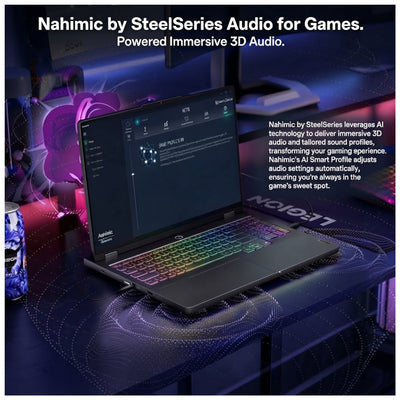 Lenovo Legion Pro 5i Gaming Laptop, Ultra 7-251HX, 16" (2560x1600), G-Force RTX 5070, 24-Zone RGB Backlit, W11 Home + Traix MousePad - Hubitx