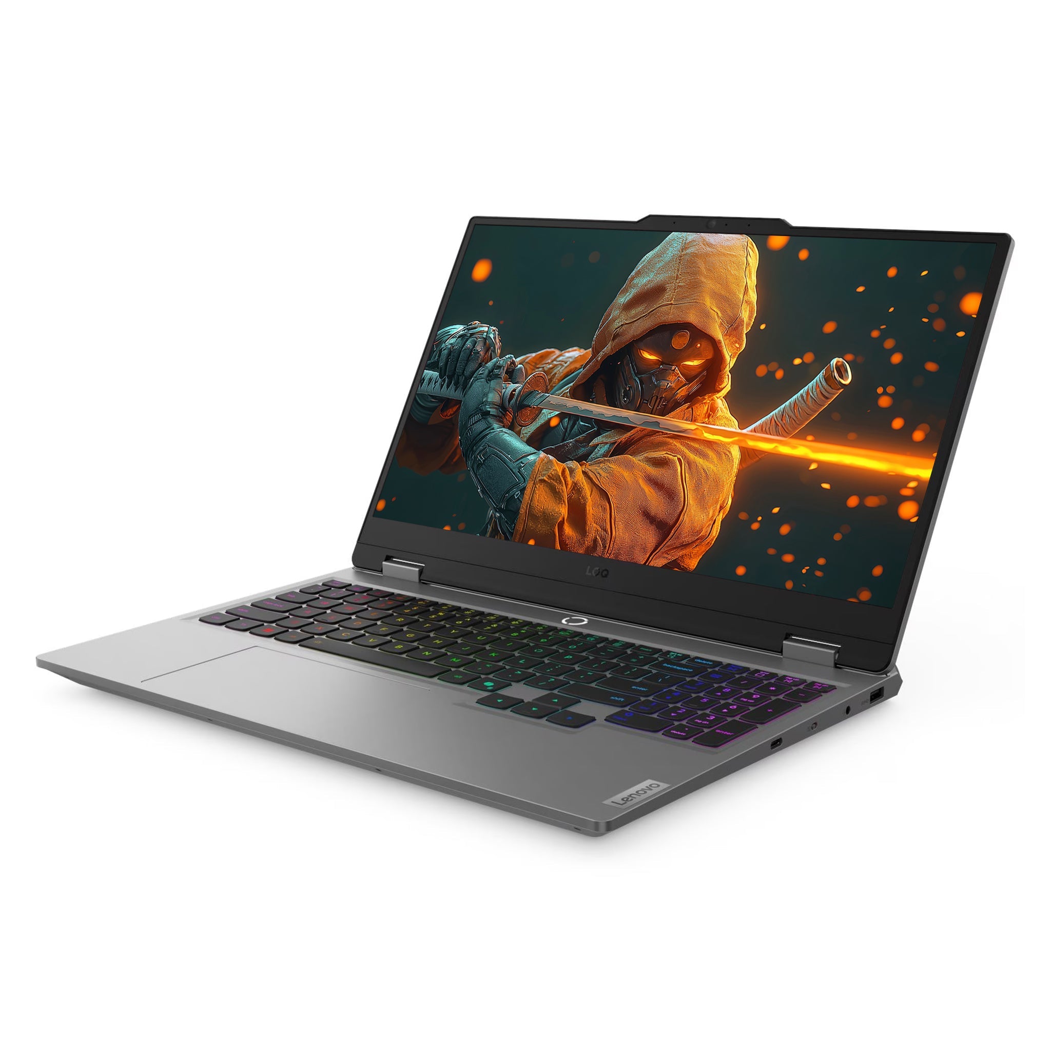 Lenovo LOQ 15IRX10 Gaming Laptop, Intel i7-14700HX, 16 GB DDR5 RAM, 1 TB PCIe SSD, 15.6" (1920x1080) IPS Display, Nvidia G-Force RTX 5050 Graphics, Backlit Keyboard, W11 Pro, Luna Grey+Traix Mousepad - Hubitx