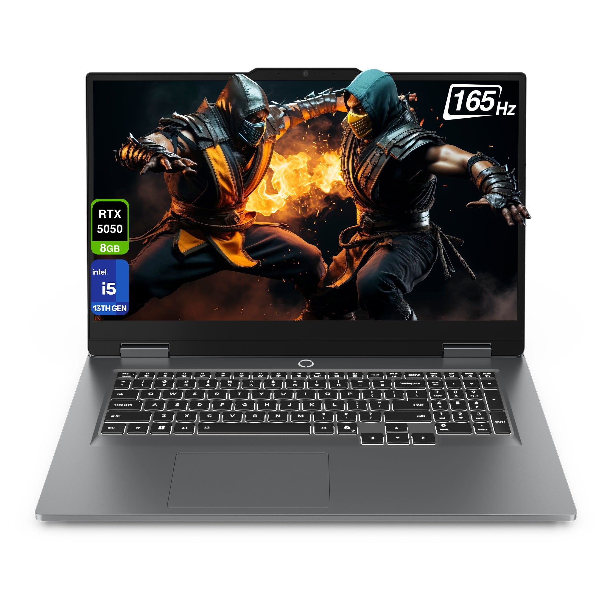 Lenovo LOQ Gaming Laptop, i5 - 13450HX, 17.3" FHD 165Hz IPS, RTX 5050 - Hubitx