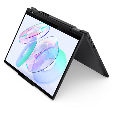 Lenovo T14s 2-in-1 Laptop, Intel Ultra 7-265U, 14" WUXGA (1920x1200) Touchscreen, Integrated Intel Graphics, Backlit Keyboard, W11 Pro, Eclipse Black+Traix Mousepad - Hubitx