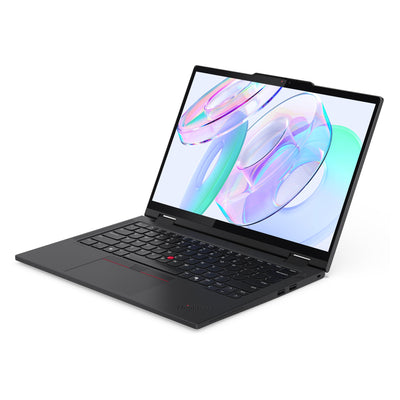 Lenovo T14s 2-in-1 Laptop, Intel Ultra 7-265U, 14" WUXGA (1920x1200) Touchscreen, Integrated Intel Graphics, Backlit Keyboard, W11 Pro, Eclipse Black+Traix Mousepad - Hubitx