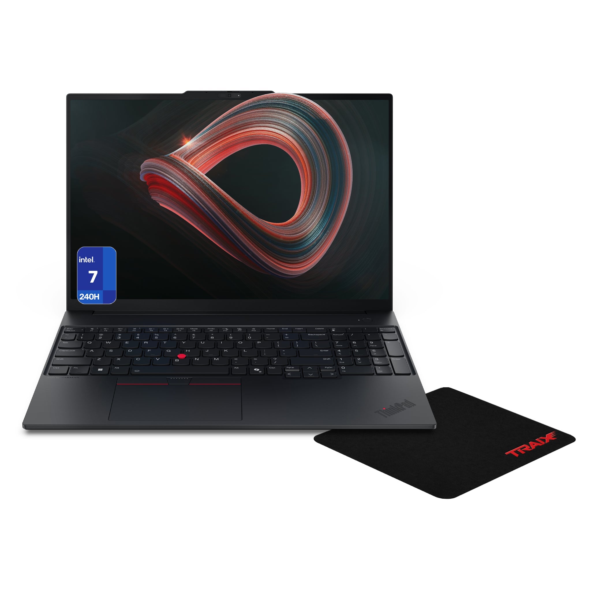 Lenovo ThinkPad E16 Laptop, Intel 7-240H, 16" WUXGA, W11 Pro + Traix MousePad - Hubitx