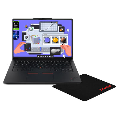 Lenovo ThinkPad P14s Gen 7 Mobile Workstation,Ultra 7-356H, 14.5"+ Traix MousePad - Hubitx