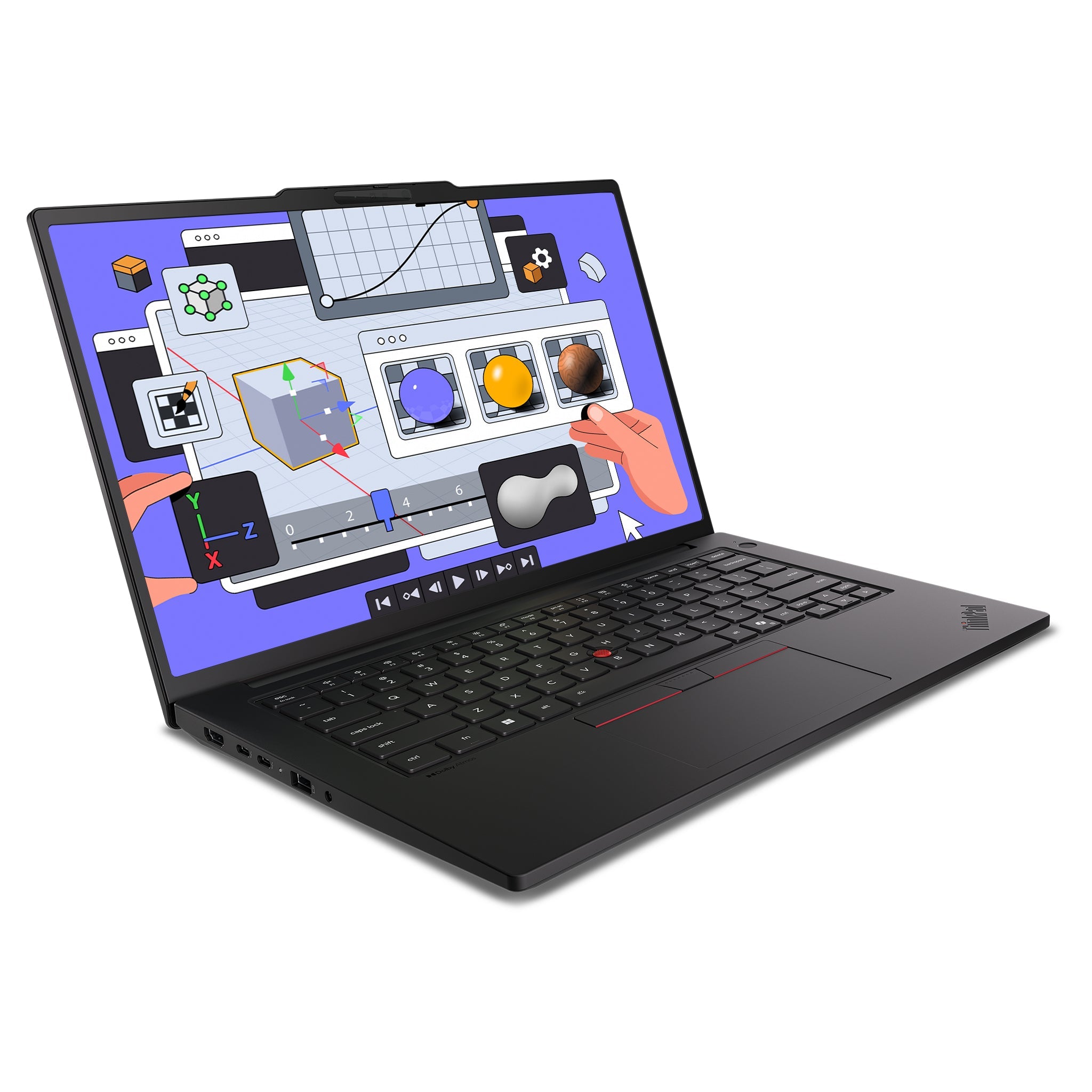 Lenovo ThinkPad P14s Gen 7 Mobile Workstation,Ultra 7-356H, 14.5"+ Traix MousePad - Hubitx